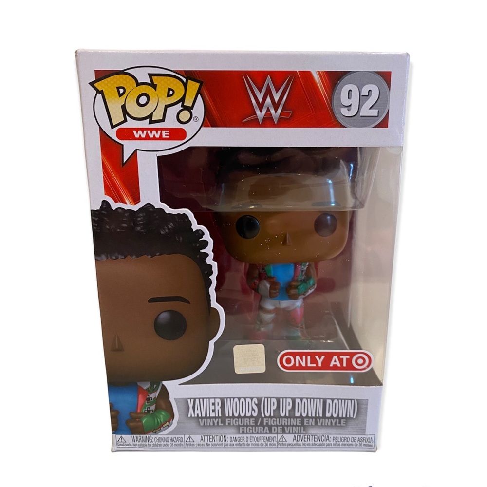 Funko Pop Xavier Woods WWE Collectible Figurine